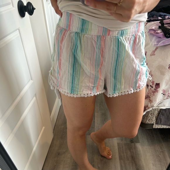 JOE FRESH: swim suit high waisted cover up / shorts - Picture 3 of 4